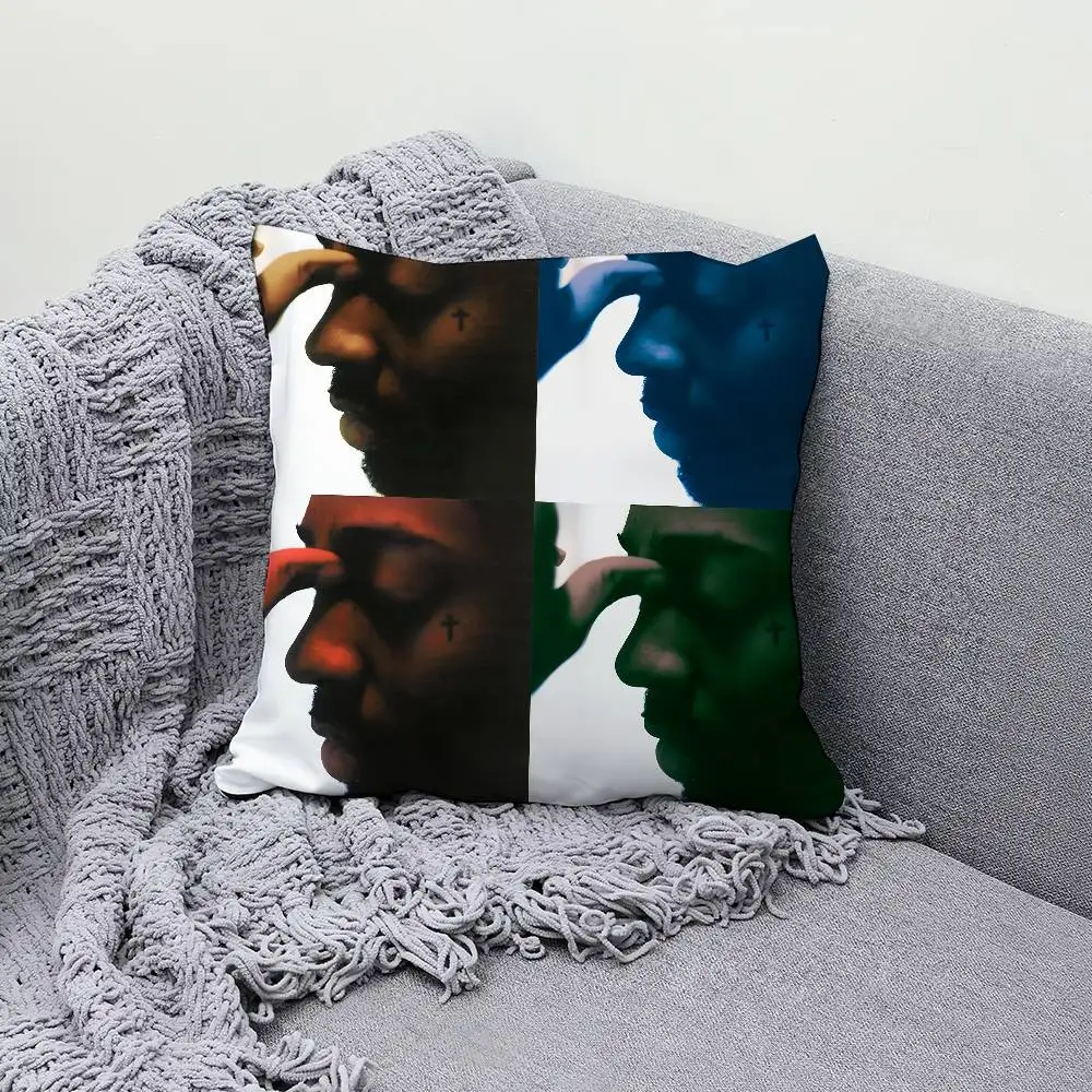 

Rapper B-Brent Icon F-Faiyaz 30x30cm 45x45cm Pillow Case Decor Protective Covers Comfortable Soft For Sofa Living Room Home Offi