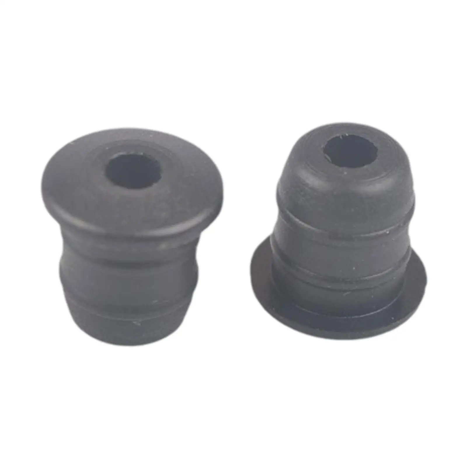 2x Bike Front/Rear Derailleur Rubber Plugs Replaces Rubber Functional Convenient Bicycle Cable End for Mountain Bikes