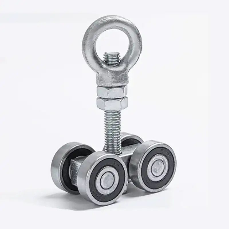 

Распорка Taller, тележка в сборе, раздвижная дверь, линейный направляющий подшипник, Складная Дверь, сверхпрочный стальной вал