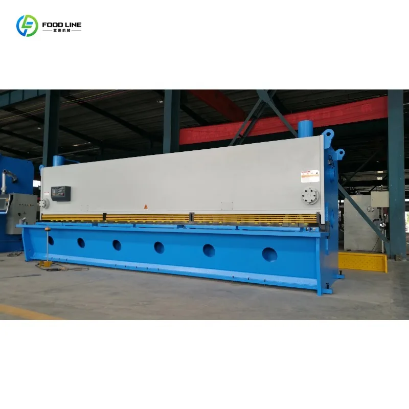 CNC Hydraulic Guillotine Shearing Machine Sheet Metal Shear Customized Industrial Durable Cutting Equipment High Precision