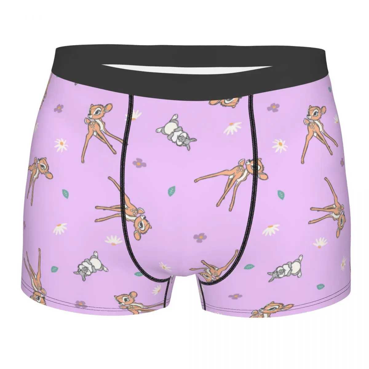 

Custom Bambi Rabbit Animes Boxers Shorts Mens Manga Briefs Underwear Funny Underpants