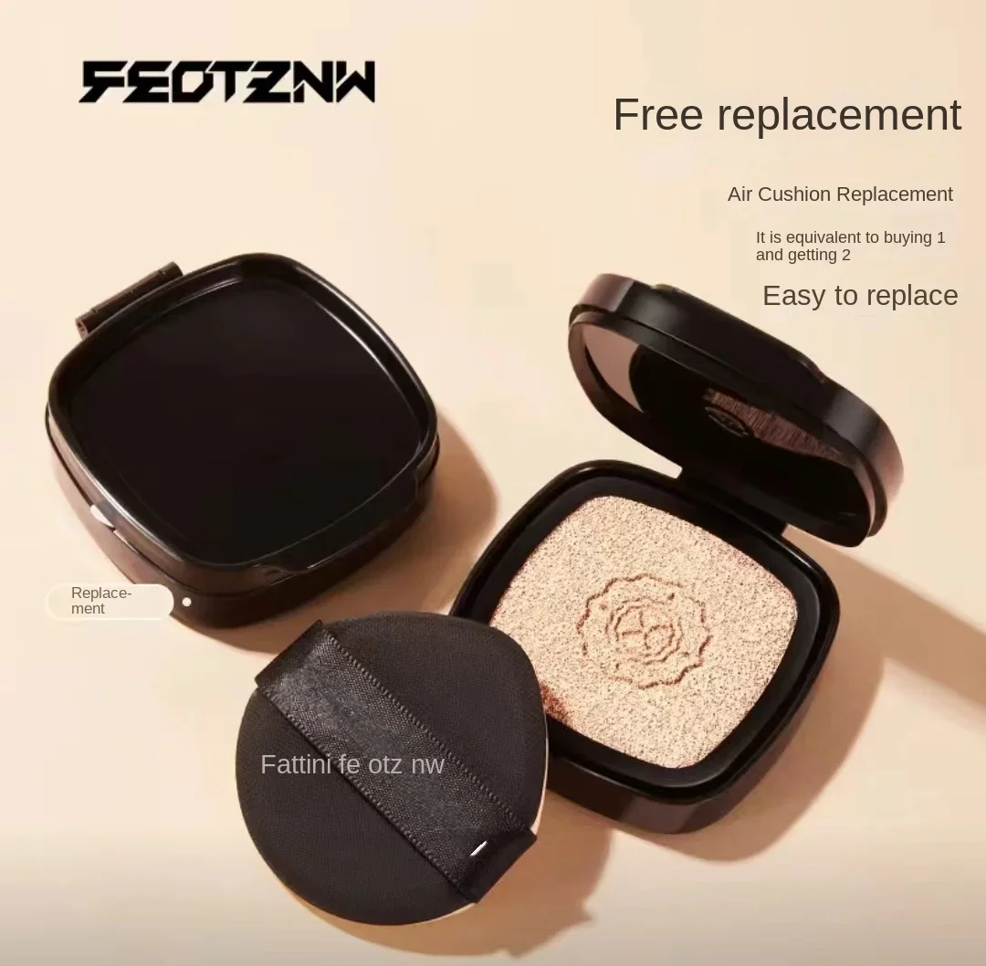 Feotznw-Maquiagem Beleza da Pele Impecável, Almofada de Ar, CC Cream, Corretivo, Hidratante, Base Líquida, Facial