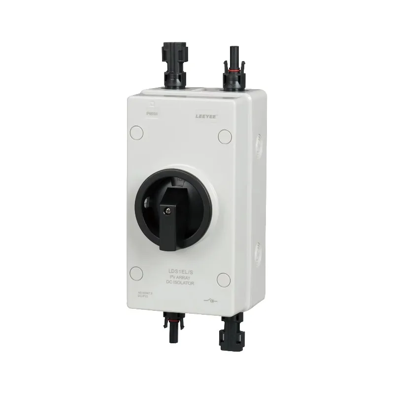 Ac Isolator Switch 32A Isolation IP66 Distribution Plastic Enclosure Box Disconnector Switch