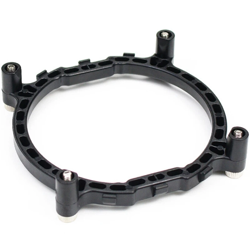 Heatsink Base Support Cooler Fan Bracket Mount Computer Mini Holder With Screws Motherboard Stand Desktop CPU Round For