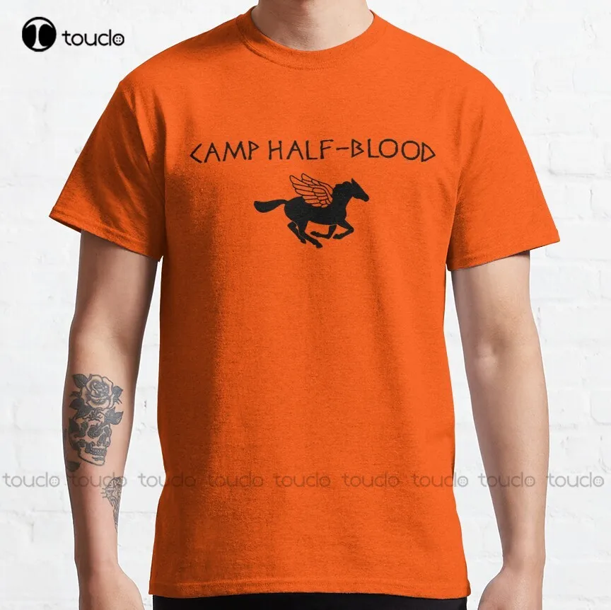 Camp Half-Blood Classic T-Shirt Horror Shirt Women Shirts Custom Unisex Tee Digital Printing Harajuku Streetwear New Popular