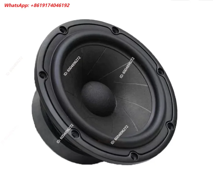 6.5 inch melon skin knife basin cast aluminum basin frame plastic coated paper twill bass music car 4 euro speaker