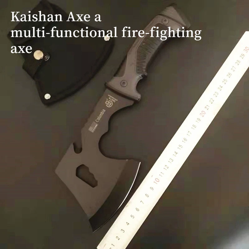 High-quality EDC Outdoor Multi-functional Tactical Axes Mountain-cutting Axes Convenient Camping Emergency Survival Equipment
