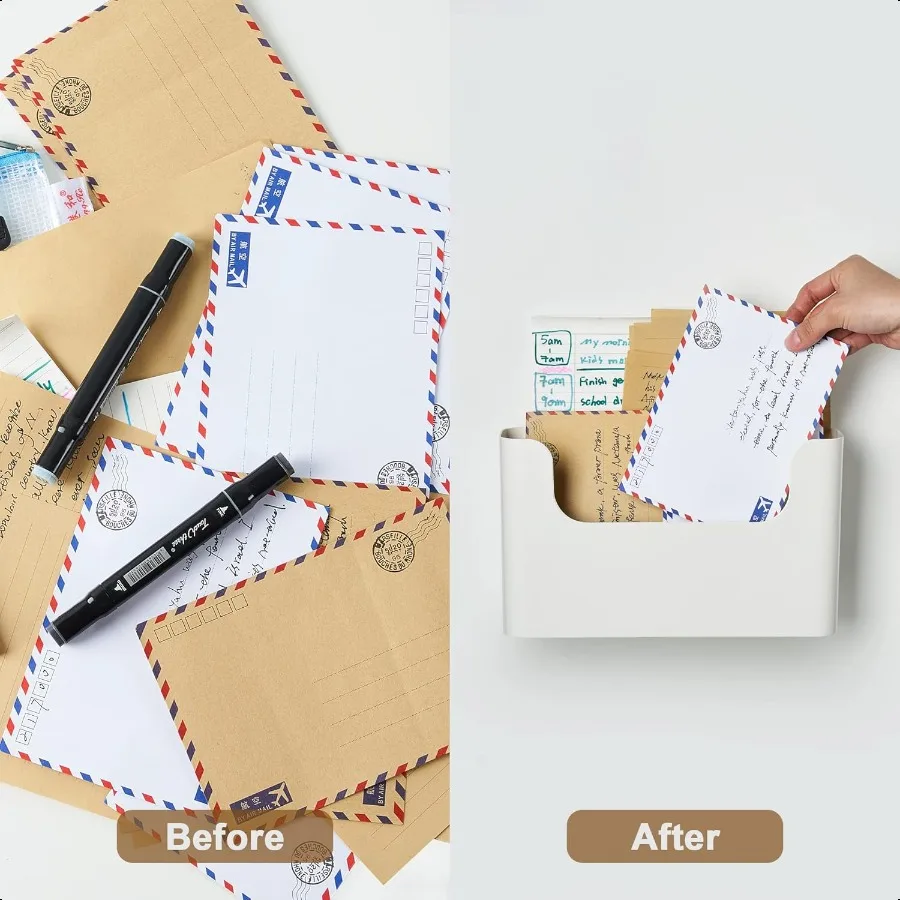 YOHOM Держатель для файлов без сверления Настенный органайзер для журналов Клейкое крепление на дверь с одним карманом Белый 1 (БЕЛЫЙ 1 шт.)