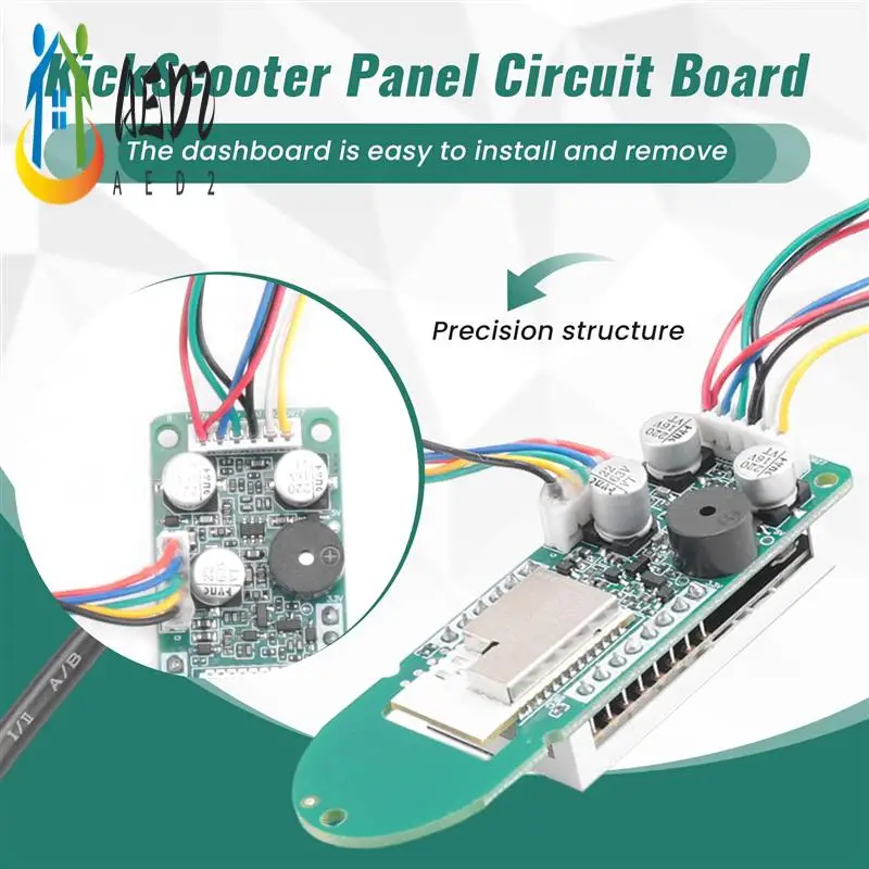 

AED2-Electric Scooter Dashboard For Xiaomi MI 3 Lite Kick Scooter Panel Circuit Board Replacement Display Accessories