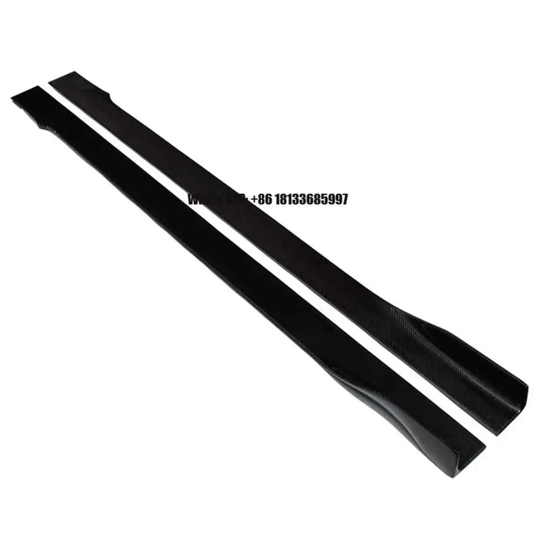 

W213 W205 G05 G12 W117 W118 Universal Carbon Fiber Side Skirt for Car 205- 230CM