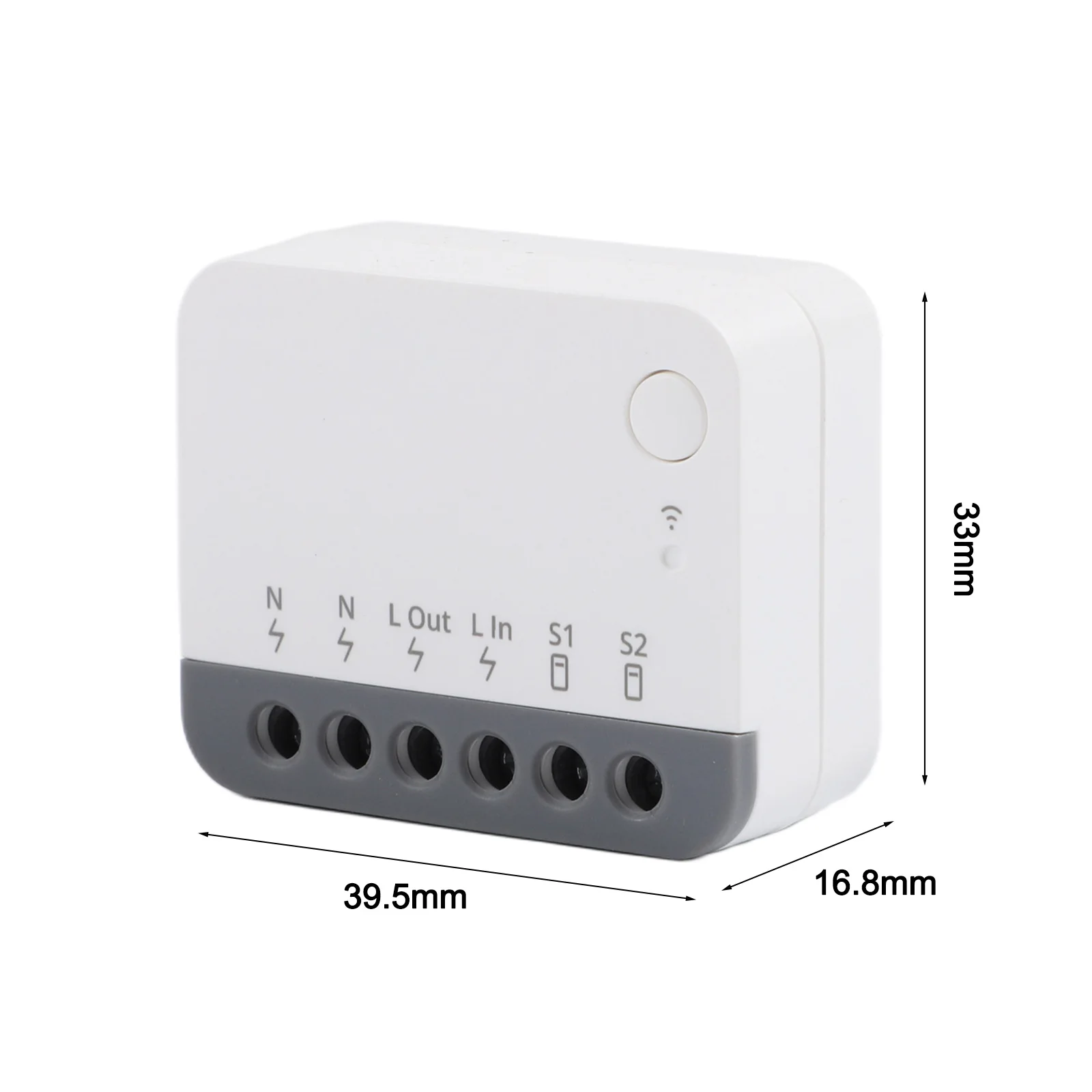 ZBMINIR2 Smart Light Switch for Use in Connected For Homes with Compatibility for Alexa Google Assistant and IFTTT