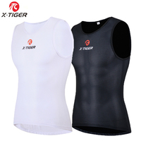 X-TIGER Cycling Underwear Men's Sleeveless Cycling Vest Cool Mesh Stretch Road Cycling Jersey