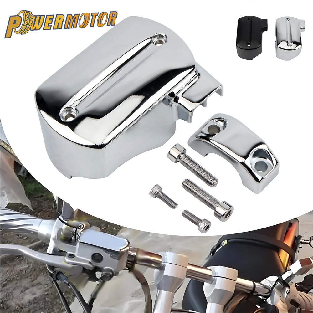 For Yamaha Dragstar V-Star DS XVS 400 650 950 1100 1300 1998-2013 Motorcycle Front Brake Master Cylinder Cover Reservoir Cap