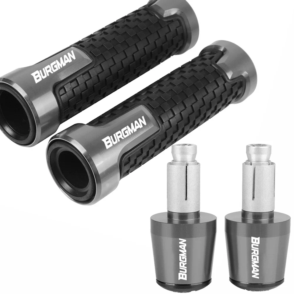 

For SUZUKI BURGMAN AN125 AN250 AN400 AN650 AN 125 250 650 Burgman 400 650 125 200 Motor scooter knobs Handle end Grips Handlebar