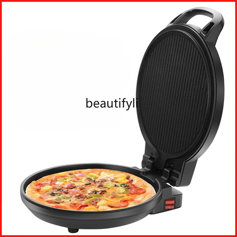 آلة فطيرة التدفئة المنزلية على الوجهين تلقائيًا إيقاف تشغيل وعميق وزيادة مقلاة الفطائر