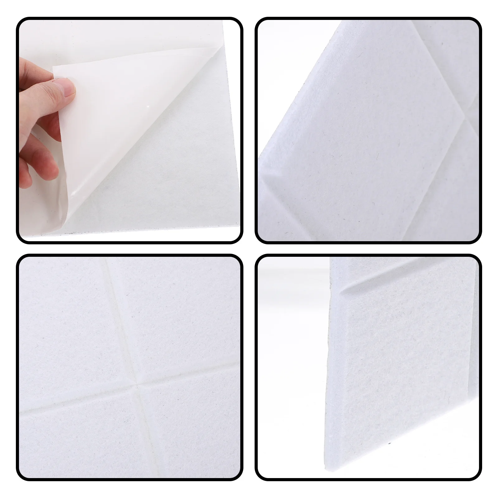 لوحة عرض بسيطة ومريحة من اللباد، مادة سميكة لخلفية الصورة، ملصق جداري لإعلان نشرة المكتب، لوحة رسائل #2