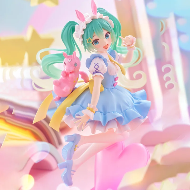 Originale Genuino Bandai Namco Banpresto Hatsune Miku X Rody Amp Fiaba Ver. Giocattolo per collezioni di figurine anime in PVC, regalo in magazzino
