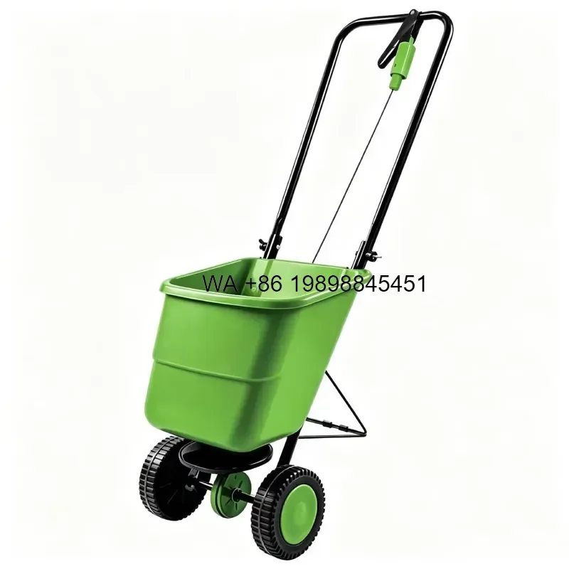 Wmwmnu for 12L Gardening Tools Garden Scattering Cart Manual Sowing Lawn Seed Spreader Organic Compound Fertilizer