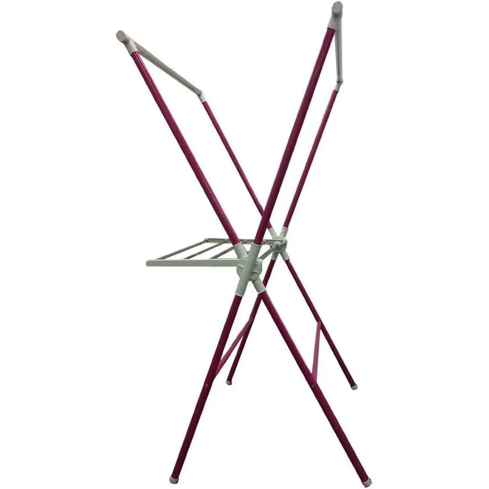 

Pink 51 Height Adjustable Folding Laundry Drying Rack