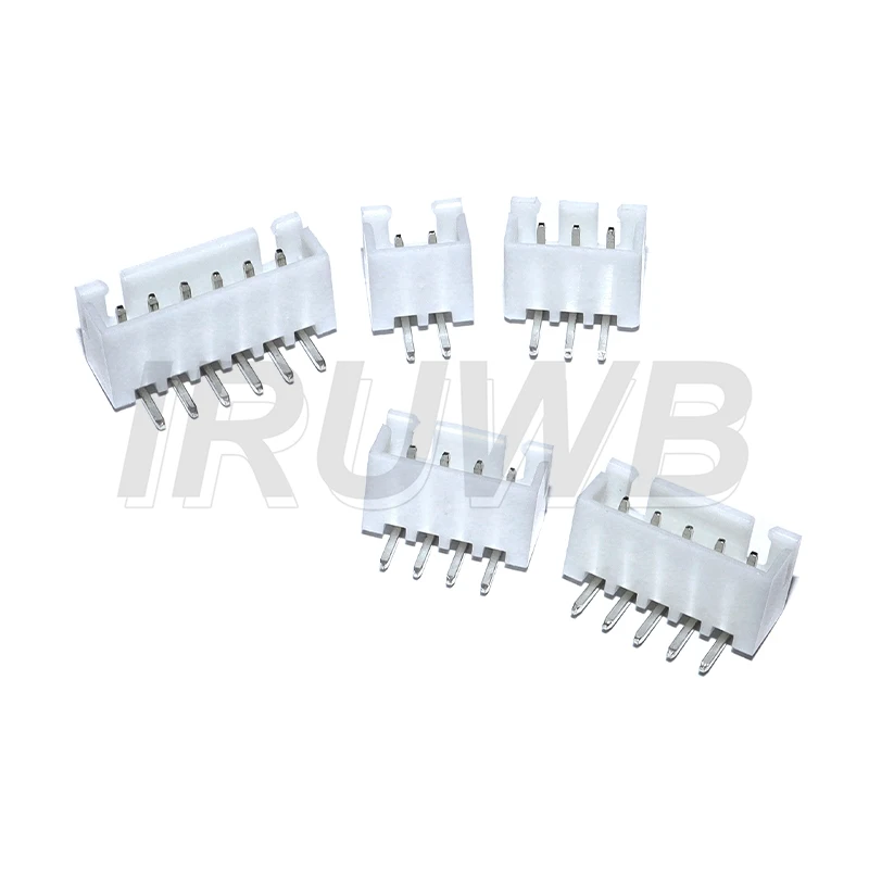 50PCS/Lot 2P 3P 4P 5P 6P 2.54mm XH2.54 Right Angle Pin Header Connector Pitch XH For PCB JST
