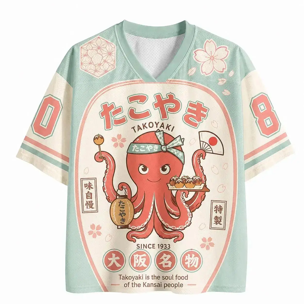 2026 Summer Fashion Trend: Large Fish-shaped Brewery Design, 3D Printed Fashion Casual T-Shirt