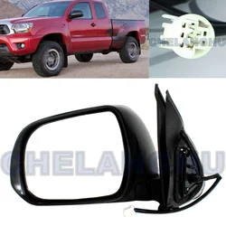Mirror Assembly For Toyota Tacoma 2005 2006 2007 2008 2009 2010 2011 US Version Left Side 3 Pins Power Adjust