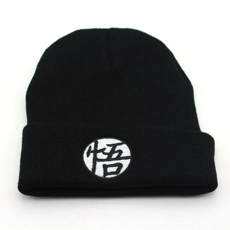 New Dragon Ball Son Goku Kame Sennin Vegeta creative cartoon knitted hat handsome boy winter windproof warm ear protection hat view 5
