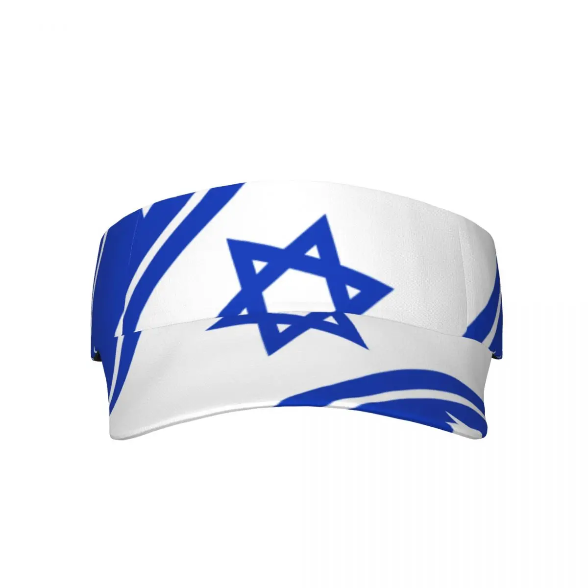 

Israel Flag Empty Top Visor Cap Women Sunscreen Hats Man Snapback Cap Adjustable For Running Tennis Golf Unisex