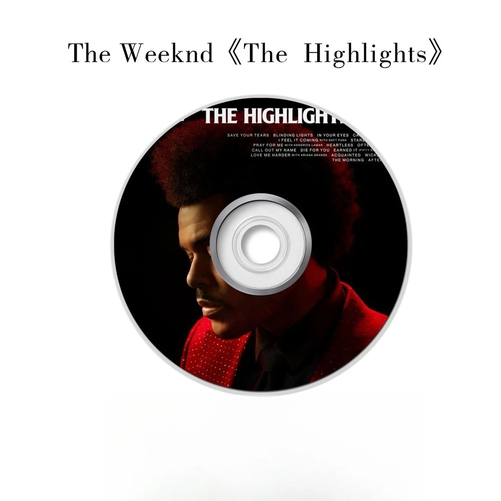 

The Weeknd Album Lossless Sound Quality Western Hip-hop Rap Music CD Disc for Car