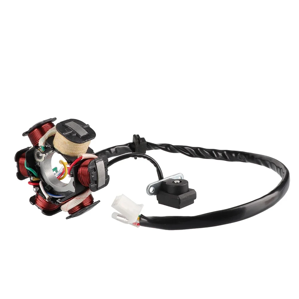 5 Wire AC 6 Pole Magneto Stator Coil For Chinese GY6 125cc 150cc Engine Scooter Moped ATV Go Kart TAOTAO Dune Buggy