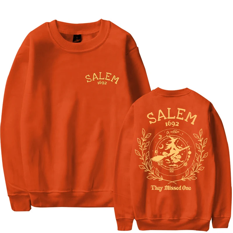 แม่มดฮาโลวีนซาเลม 1692 พวกเขาพลาดเสื้อสเวตเตอร์ผู้หญิงเสื้อสเวตเตอร์ขนาดใหญ่แขนยาวฤดูใบไม้ร่วงวันหยุดฮาโลวีนเสื้อสวมหัว