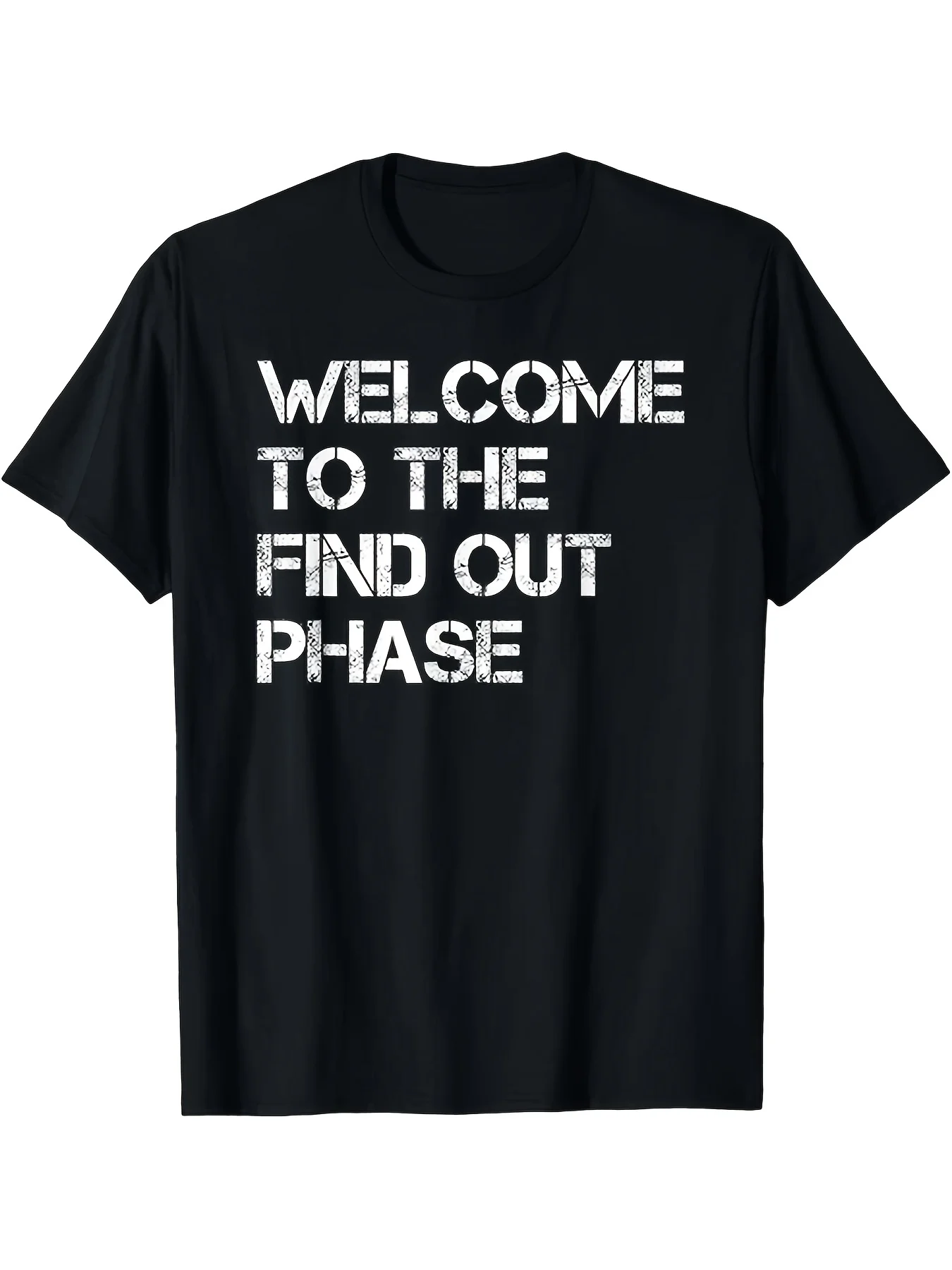 FAFO Welcome to Exploration Stage Design Unisex T-Shirt | Crew Neck, Slight Stretch Fabric, Regular Fit, Casual Style, All-season