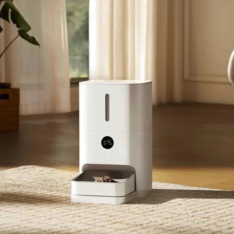 Automatic feeder cat dog timing quantitative intelligent pet cat food dog food video feeder