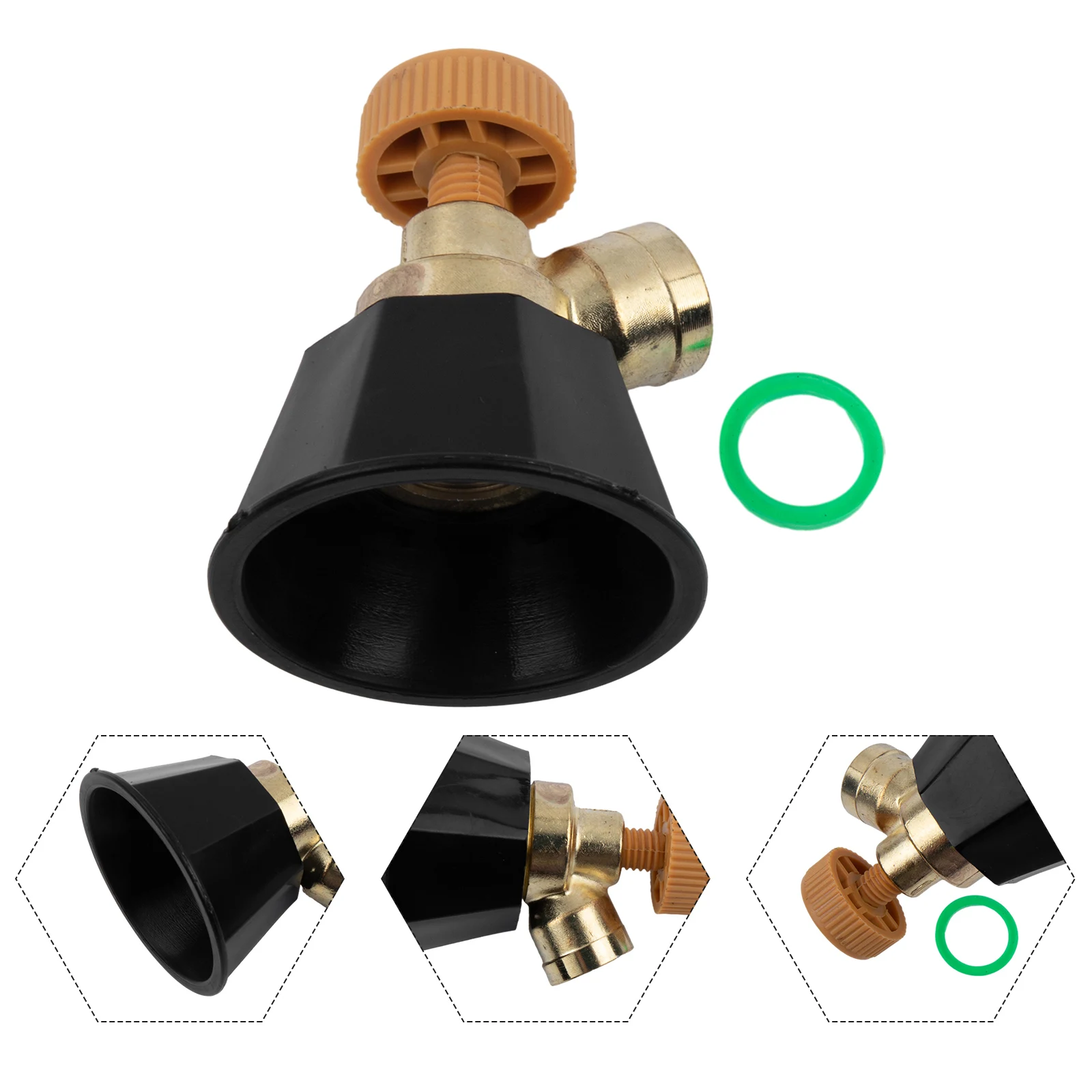 1pc Agricultural Atomization Adjustable Nozzle For Fruit Vegetable Sprayer Head Watering Irrigation Tools Accessories