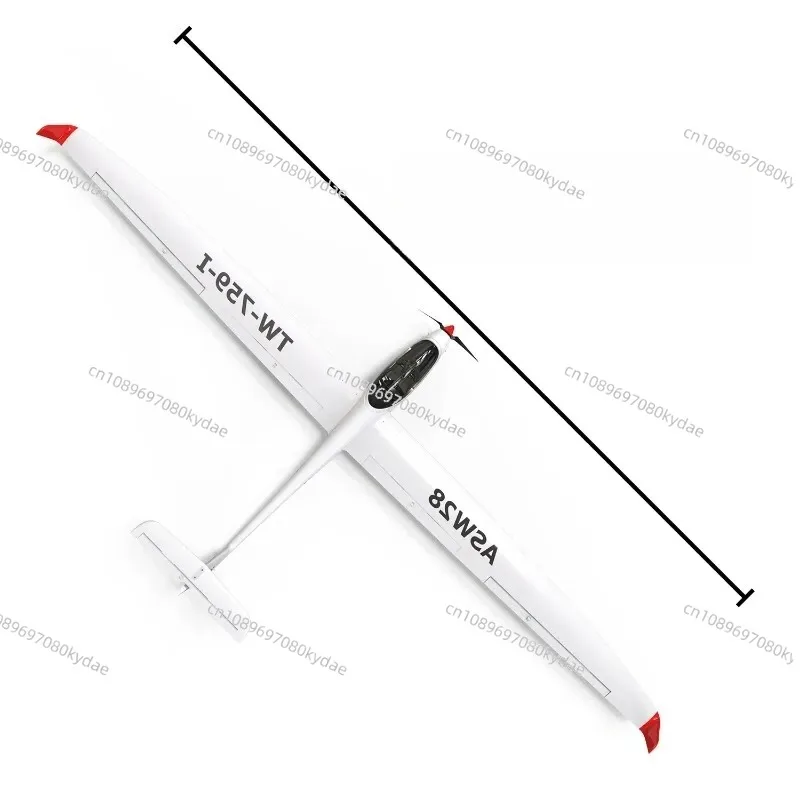 

2026 hot sale 2.6 meters remote control six-way remote control glider fixed-wing model 75901