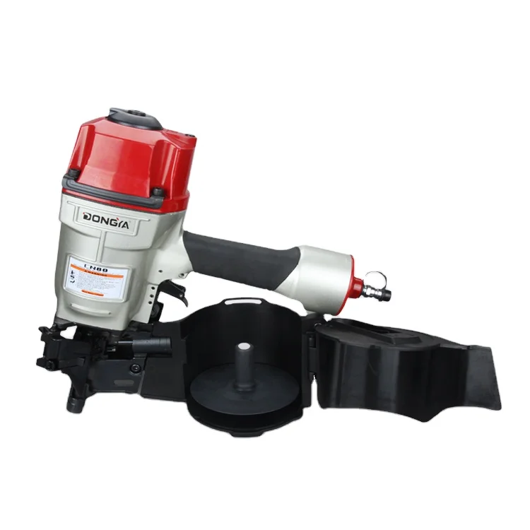

MAX Design CN80 Pneumatic Nailer Air Nail Gun for Wood Pallet Coil Nailer
