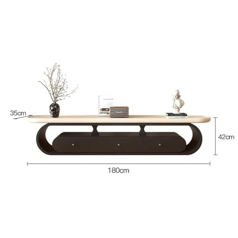 

Large Shelf Luxury Tv Stand Cabinet Long Standing Vertical Chest Mueble Tv Storage Home Sideboards Drawer Living Room Furniture