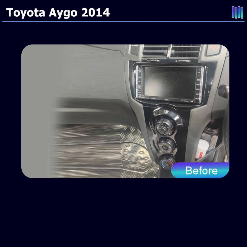 AI VOICE  Android Car Radio Multimedia player for Toyota Aygo 2014 GPS Navigation Stereo Screen Video Tape Recorder Carplay 4G