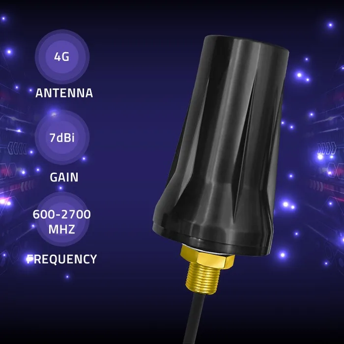 Qoltec Antenne 4G LTE DUAL | 7dBi | omni-directioneel | extern
