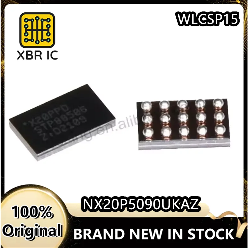 

(10/30 pieces) NX20P5090UKAZ Silkscreen X20PPD WLCSP15 USB Power Switch Driver IC Chip Brand New Spot Fast Delivery