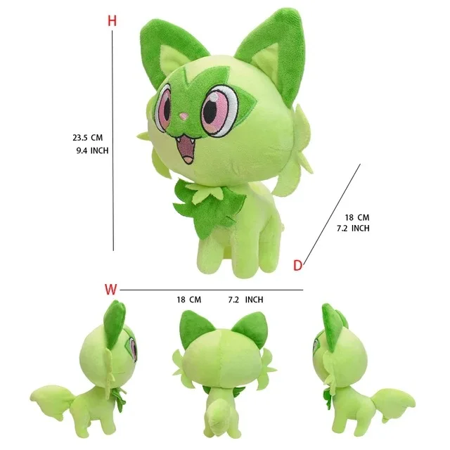 Pokémon Großes Plüschtier, Erd-Schildkröte, Huangyan-Wolf, Soloya, Feurdrache, Spielzeugpuppe, Plüschtier Chi