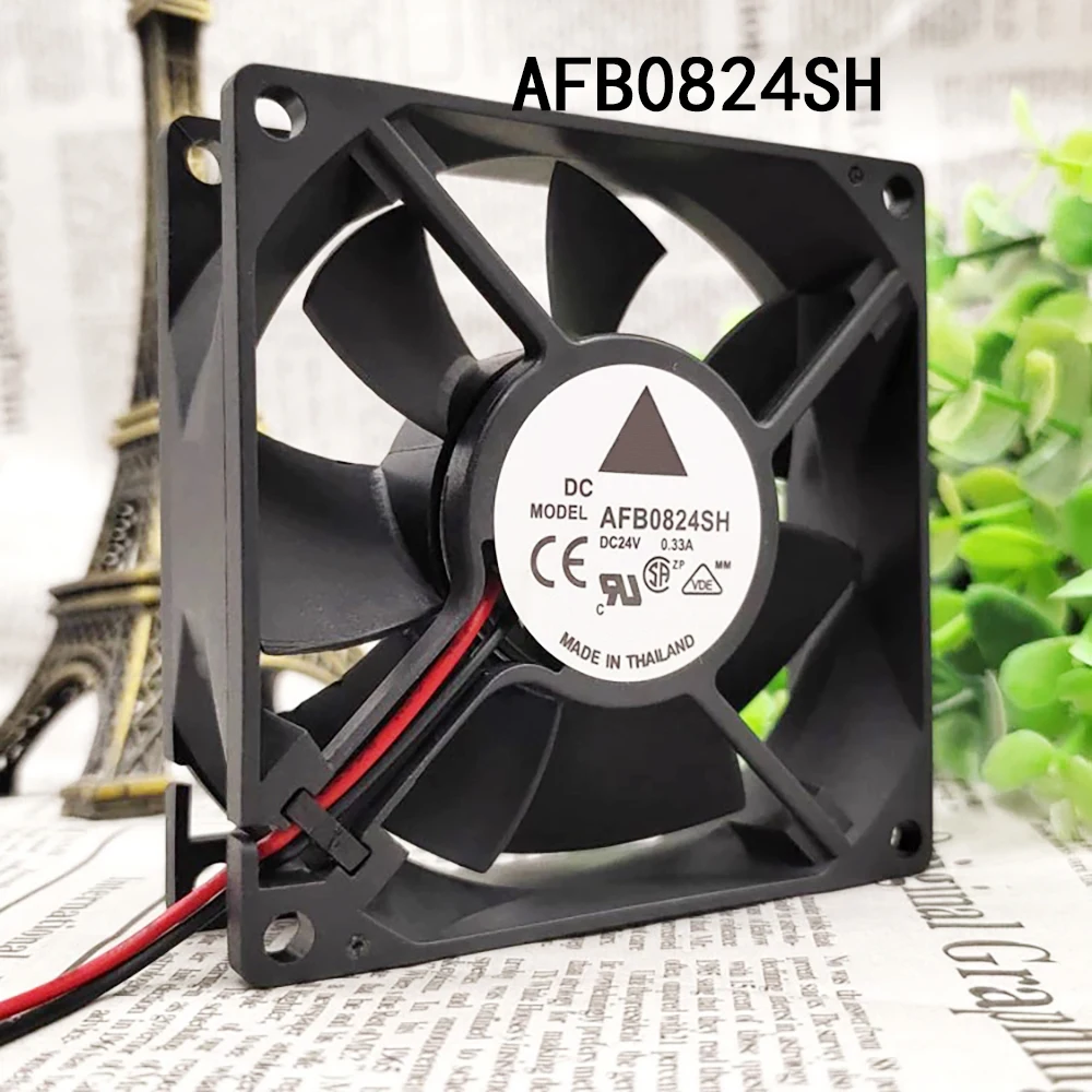 Silent Inverter Cooling fan AFB0824SH 24VDC 0.33A 80*80*25mm Factory wholesale Expedited Shipping