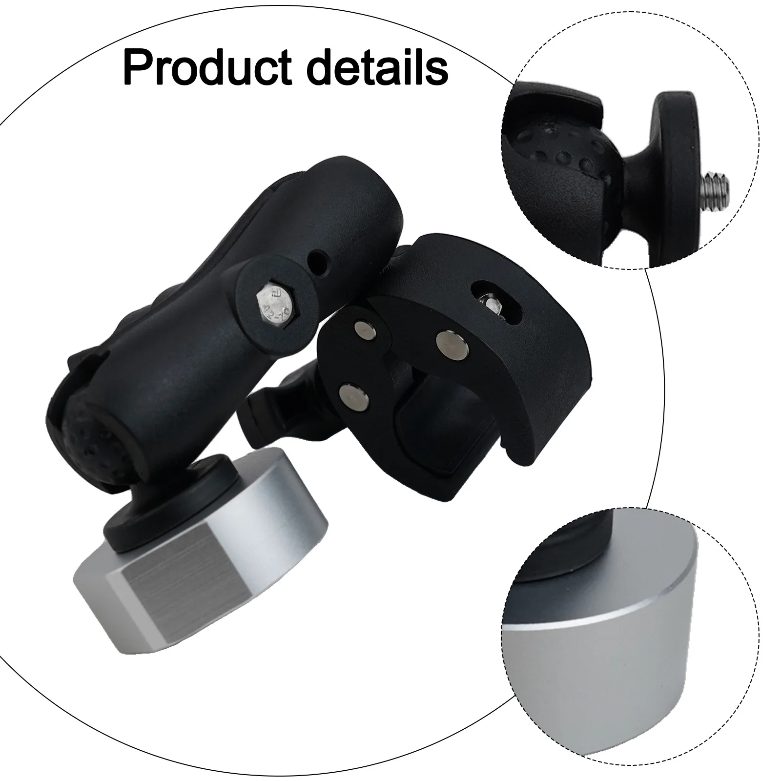 For Starlink For Mini Mount Adjustable Round Tube Vigorou Clamps Angle Aluminum Alloy 240*100*30 Mm Pipe Adapter