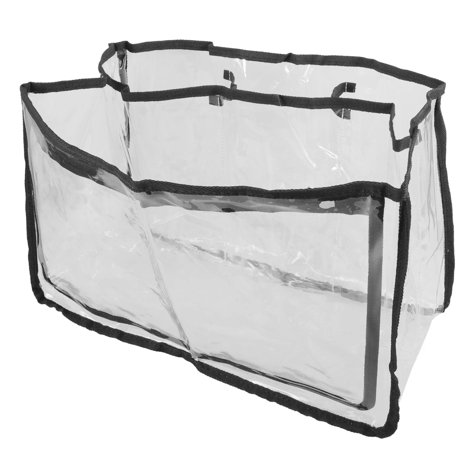 حقيبة كبيرة شفافة للشاطئ متعددة الأقسام مقاومة للماء لمناشف معدات السباحة وأدوات الزينة مثالية للأنشطة الخارجية #6