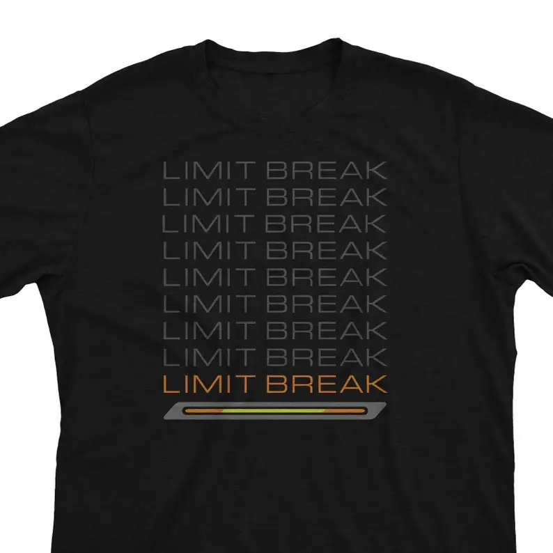 Limit Break FFXIV Inspired FF14 MMO Gamer Gift Unisex T-Shirt or Hoodie