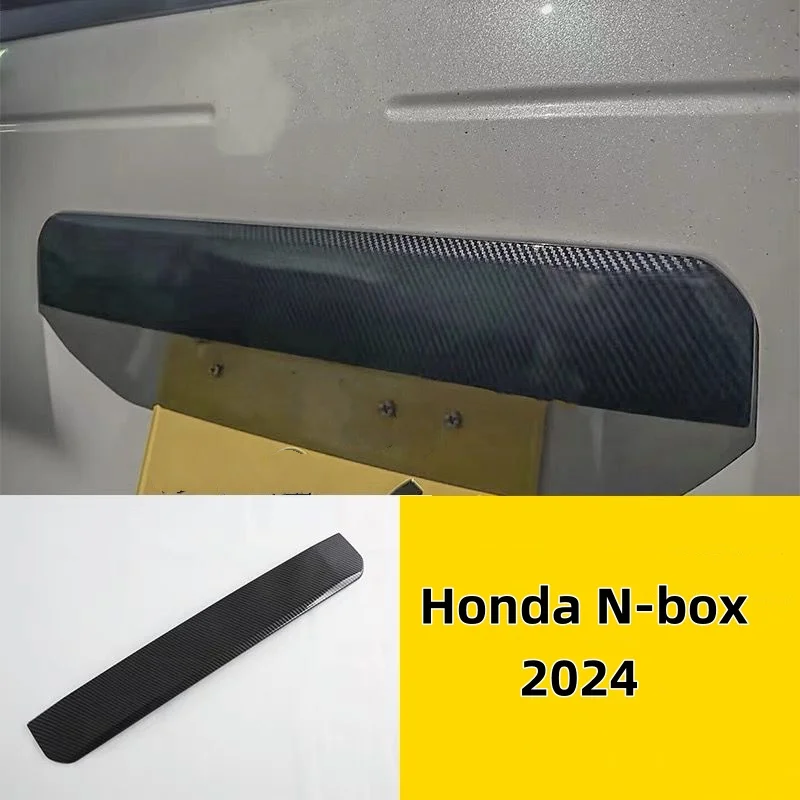 1 Piece Car Rear Trunk Lid Trim Accessories For Honda N-BOX Custom JF5 JF6 2023 -2024