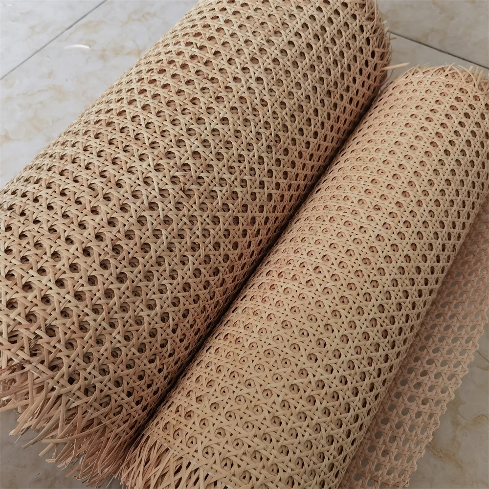 60cm/70cm *1.1-3 Meters Real Rattan Webbing Roll Natural Indonesian Cane For Furniture Chair Table Repairing Material