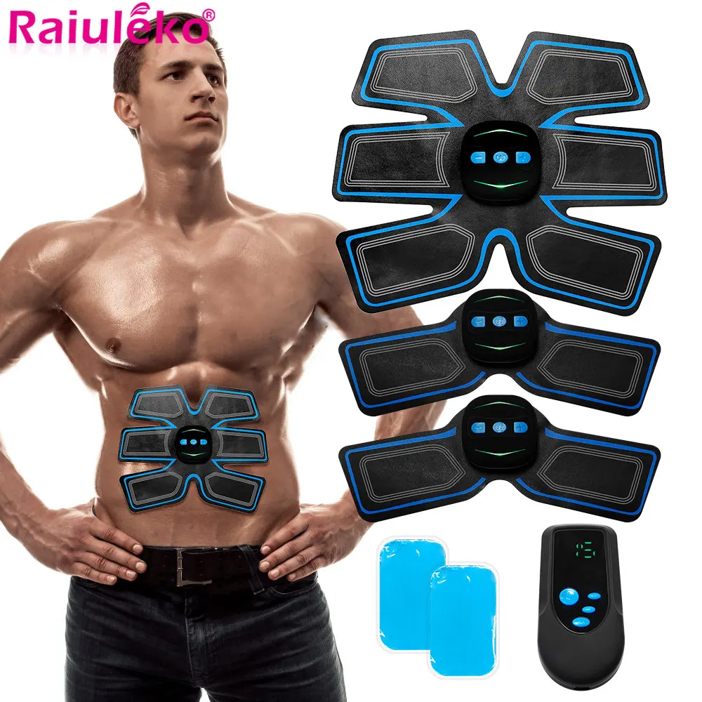 

Wireless EMS Muscle Stimulator USB Rechargeable Buttocks Hip Trainer Abdominal ABS Stimulator Fitness Body Slimming Massager