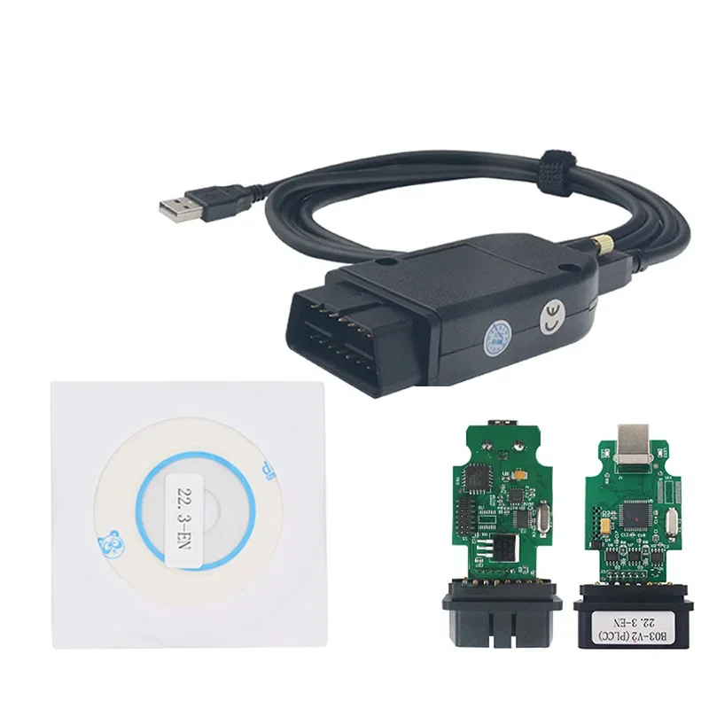 2024 Newest V24.7 V23.11 VCD'S VAGCOM Scanner Tools Scanne Diagnostic HEX Atmega162 V2 Tools FOR V-W AU-DI Sko-da Se-at español