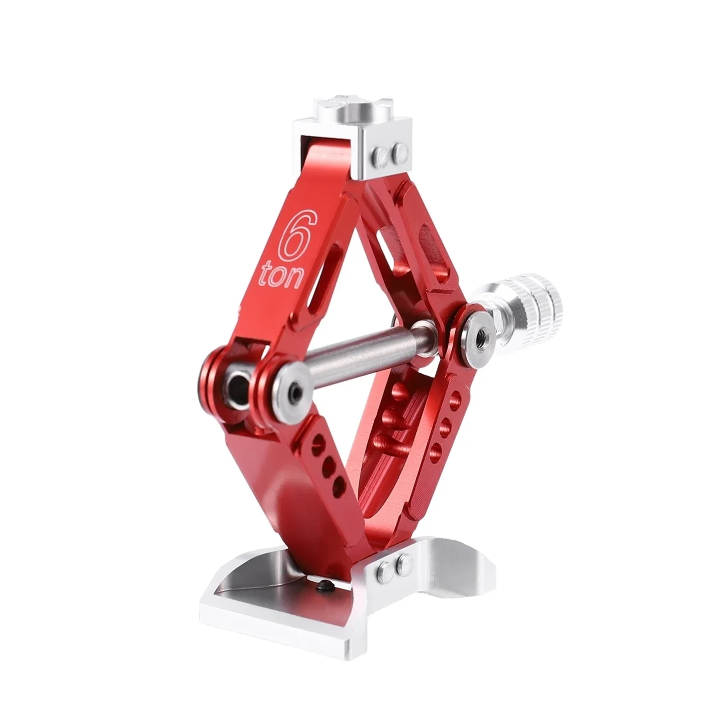 Simulation Metal Height Adjustable Lifting Jack RC Car Holder Stand for 1/10 RC Crawler Car Axial SCX10 90046 Traxxas TRX4 D90